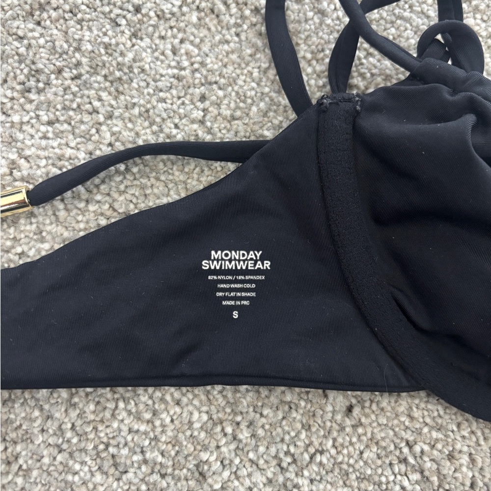 Black Monday Swimwear Bikini Top
